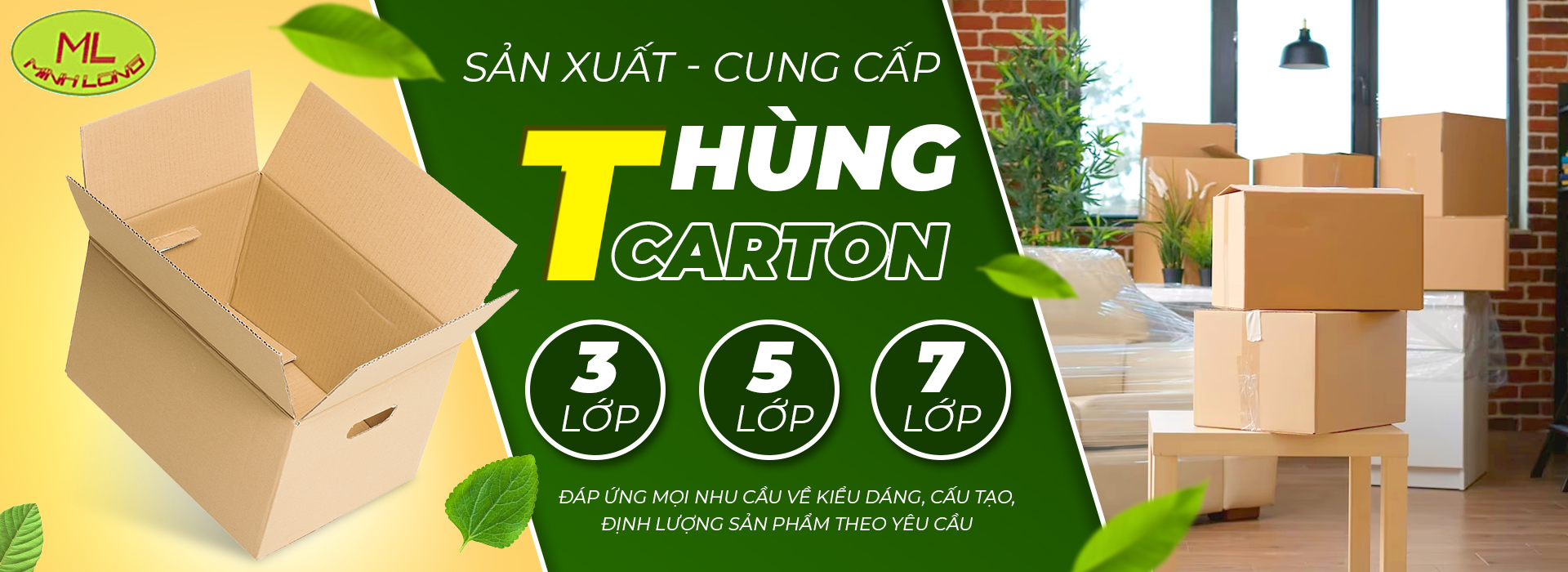 Công ty TNHH Một thành viên Thương mại Dịch vụ Sản xuất Bao bì Minh Long cover